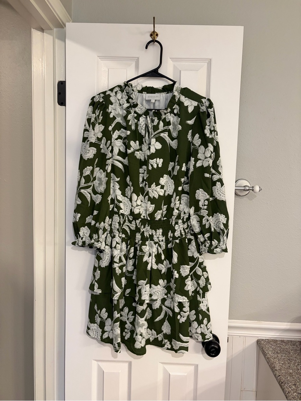 Sugarlips Angelique Jacobean Starla Smocked Dress Medium
